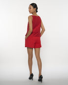 DRESSINGPAULA | Structured Square-Neck Top