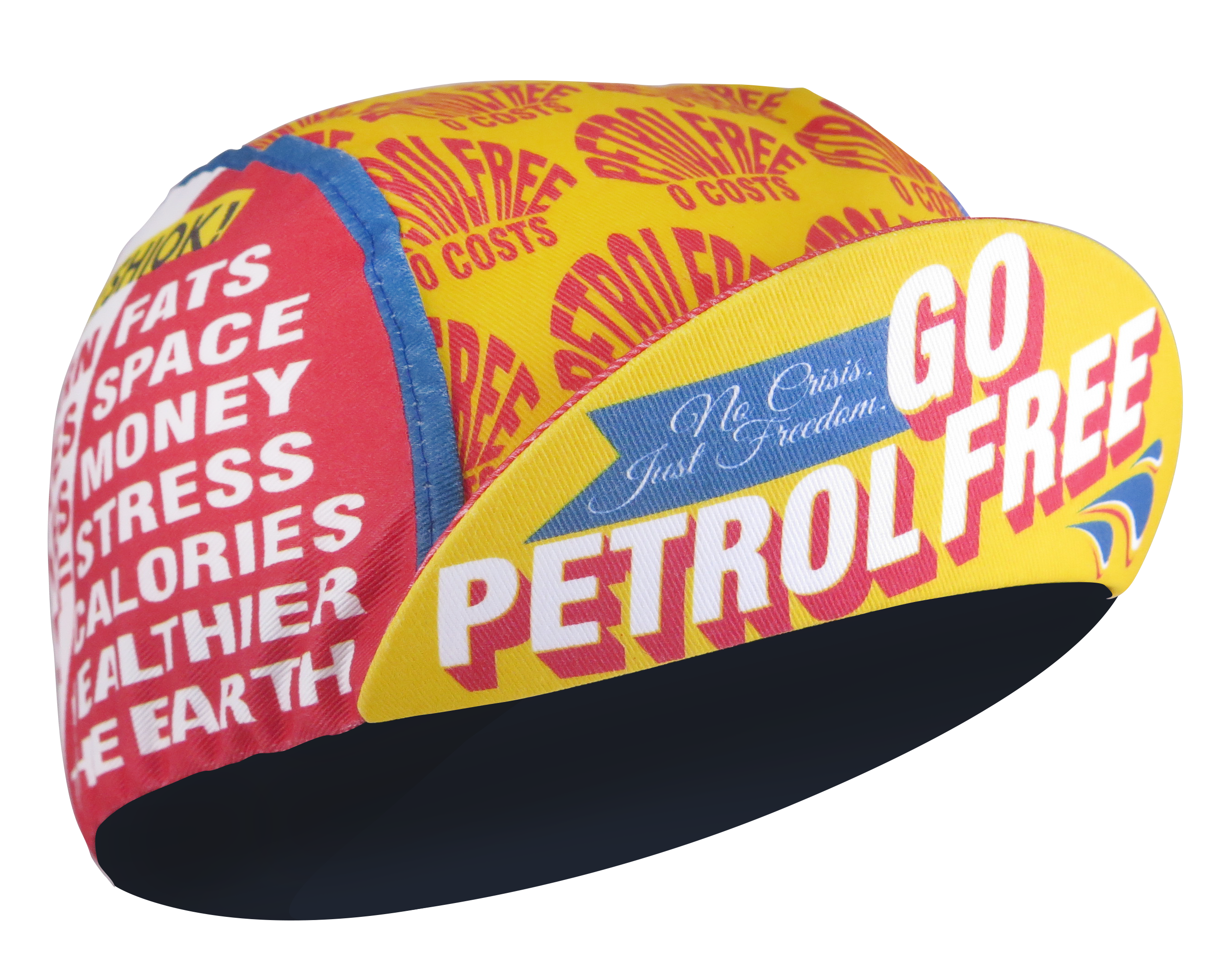 A DESIGN BY TAKACHYA | Cycling Cap - Go Petrol Free