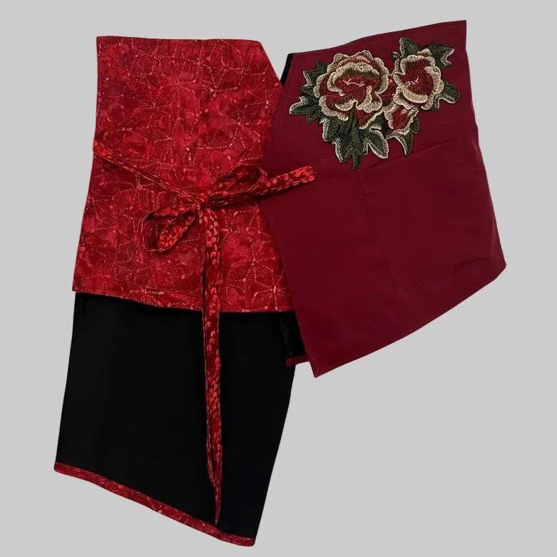 NYANA NYANA | Patchwork Embroidery Batik Obi Belt