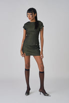 SHAOFEN | Inverse Mini Skirt