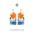 THE ANTECEDENT STORE | Singapore Skyline Earrings | Island Colours Series No. 05