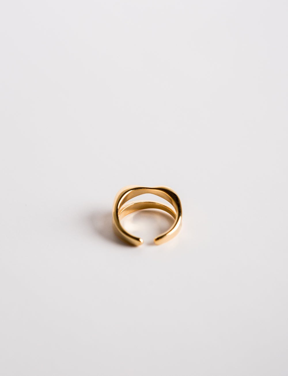 SAERO COLLECTIVE | Mul Double Row Ring | Gold