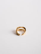 SAERO COLLECTIVE | Mul Double Row Ring | Gold