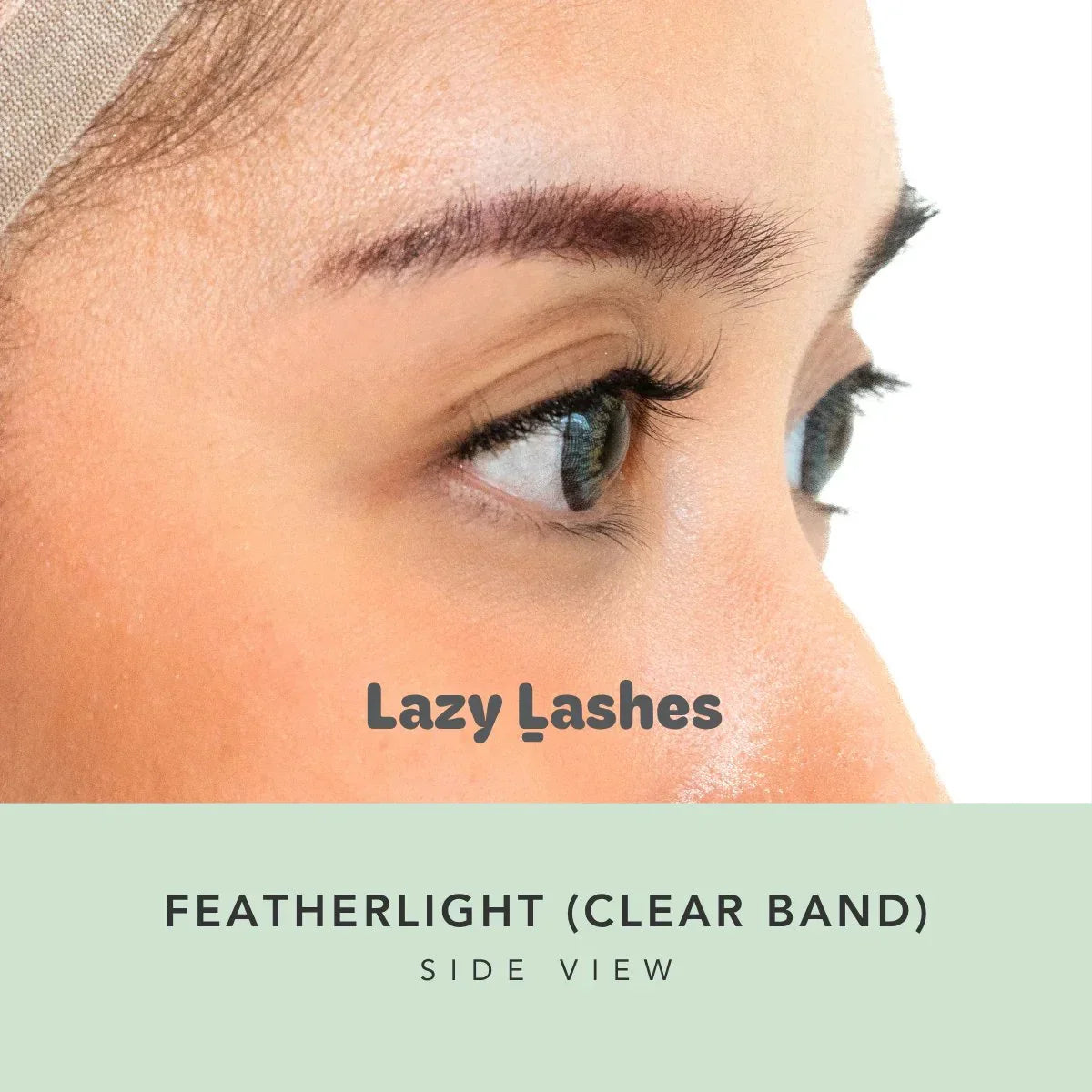 NODSPARK | Clear Band Everyday Featherlight Lazy Lashes
