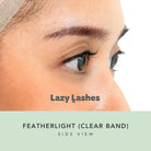 NODSPARK | Clear Band Everyday Featherlight Lazy Lashes