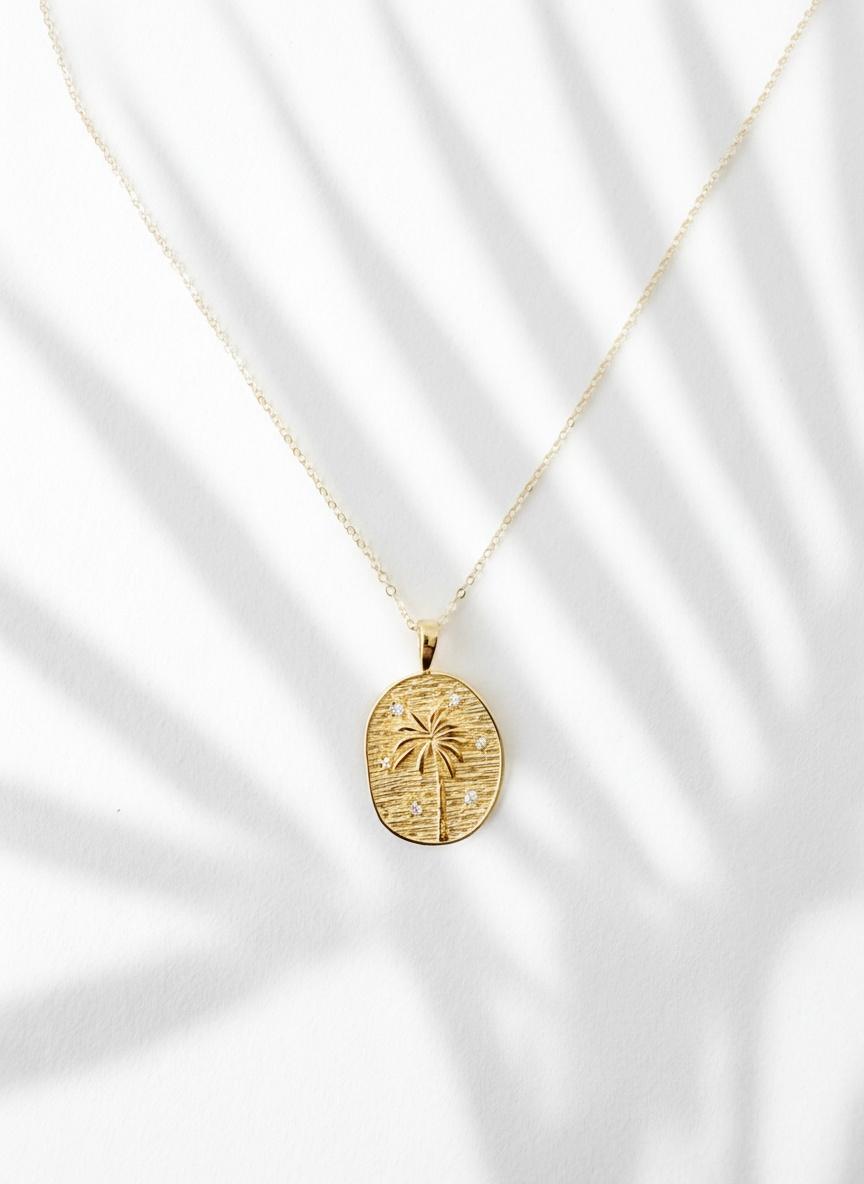 STRAIT LIGHTS | Palmera Necklace