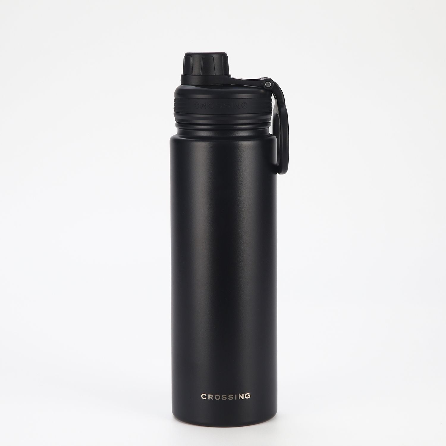 CROSSING | 720ml Urban Ceramic S/S Insulated Screw Cap Sports Bottle With Handle