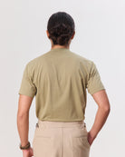 HOUSE OF ANON | Arlo Mock Neck Tee, Jersey