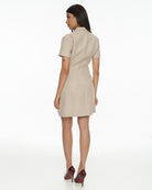 DRESSINGPAULA | Tweed Collared Mini Dress