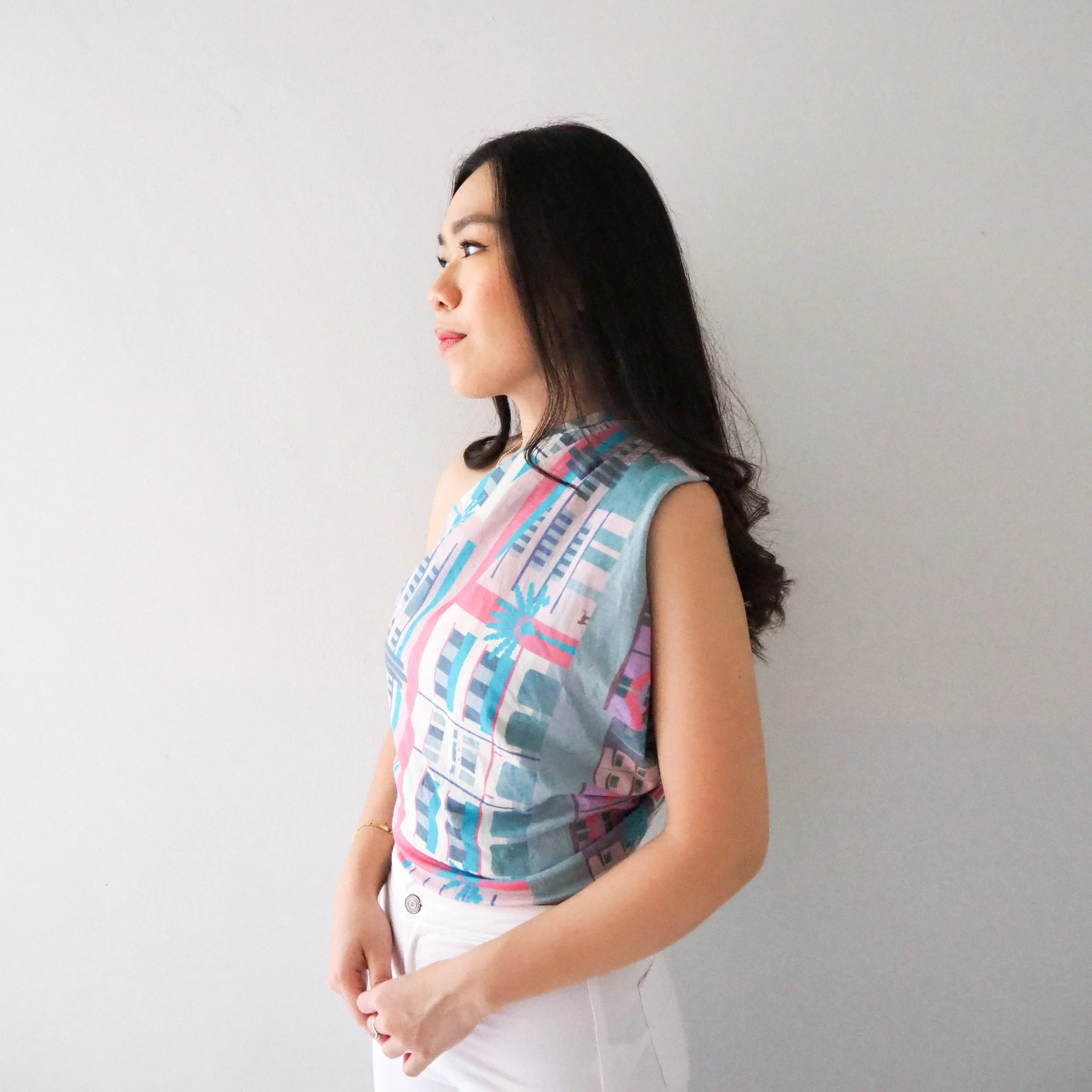 BINARY STYLE | Hip Tiong Bahru 115x115cm Square Scarf