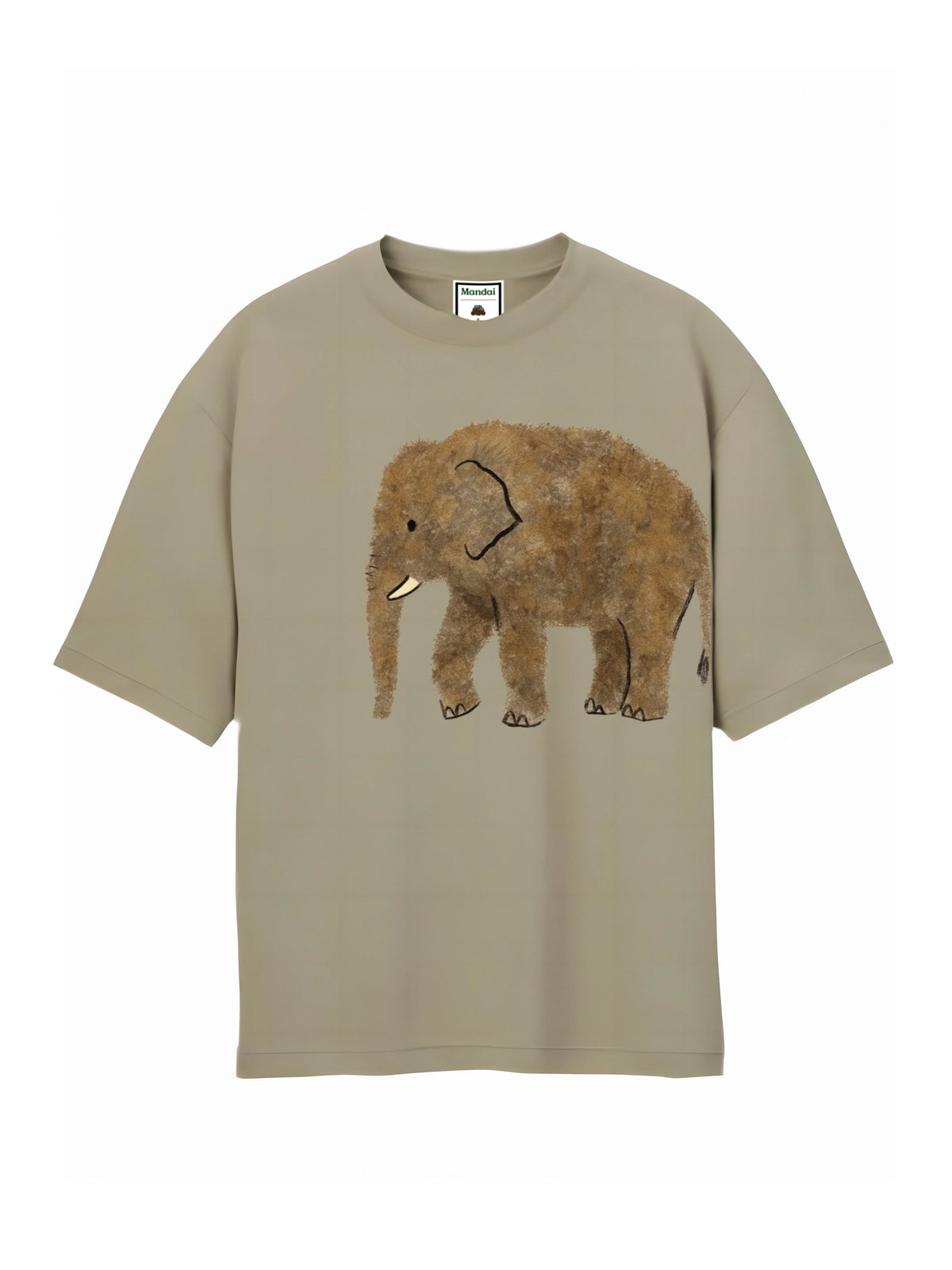 MANDAI WILDLIFE GROUP | The Noodles: Neha Kids Tee (Elephant)