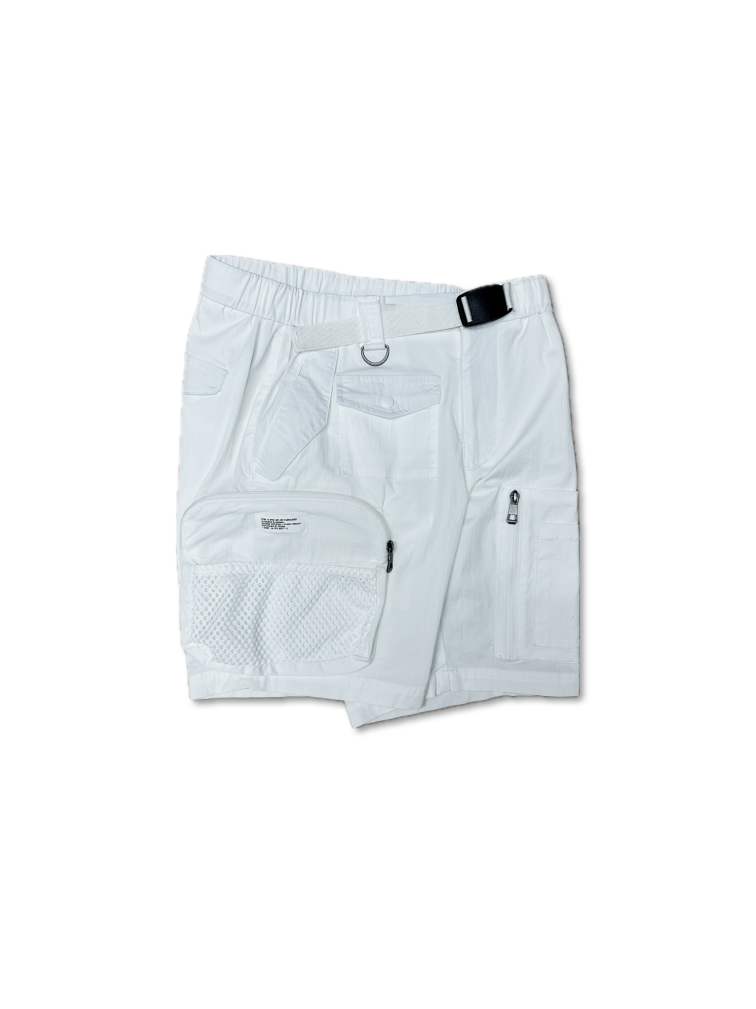 SPARROW GREEN | MAVERICK TECH CARGO Shorts - White