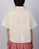 RAFFLES PRIVATO | MAL Mandarin Collar Boxy Shirt