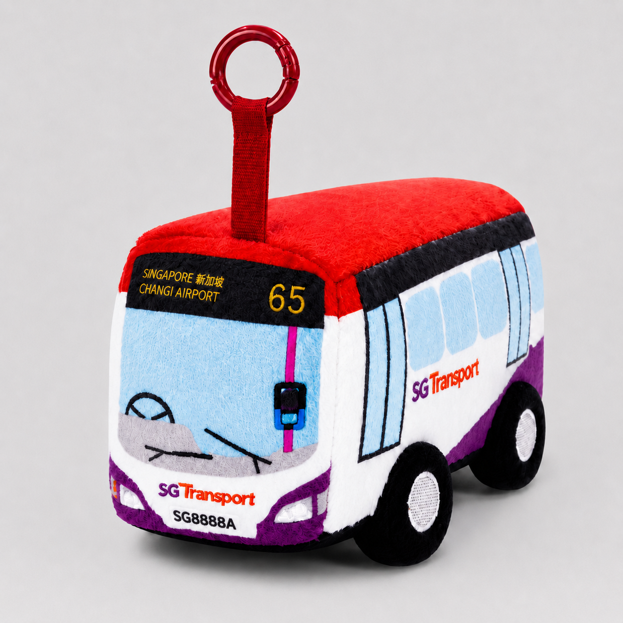 NOM | Nibbles by Nom Mini Transport Series Keychains - Squeeze to Play Sound, Soft Collectible Kids Toy