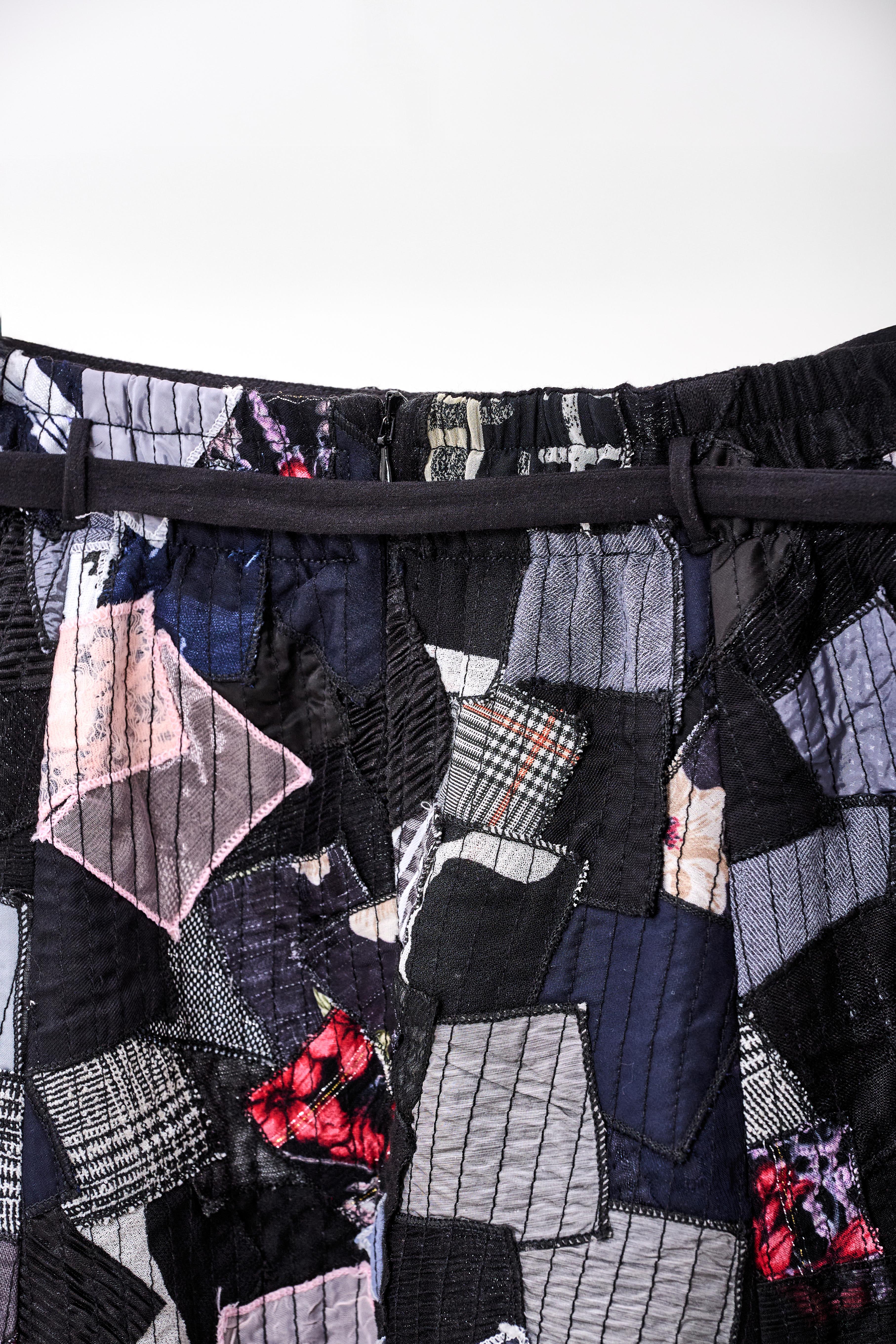 KHAAR | Scrap Midi Skirt