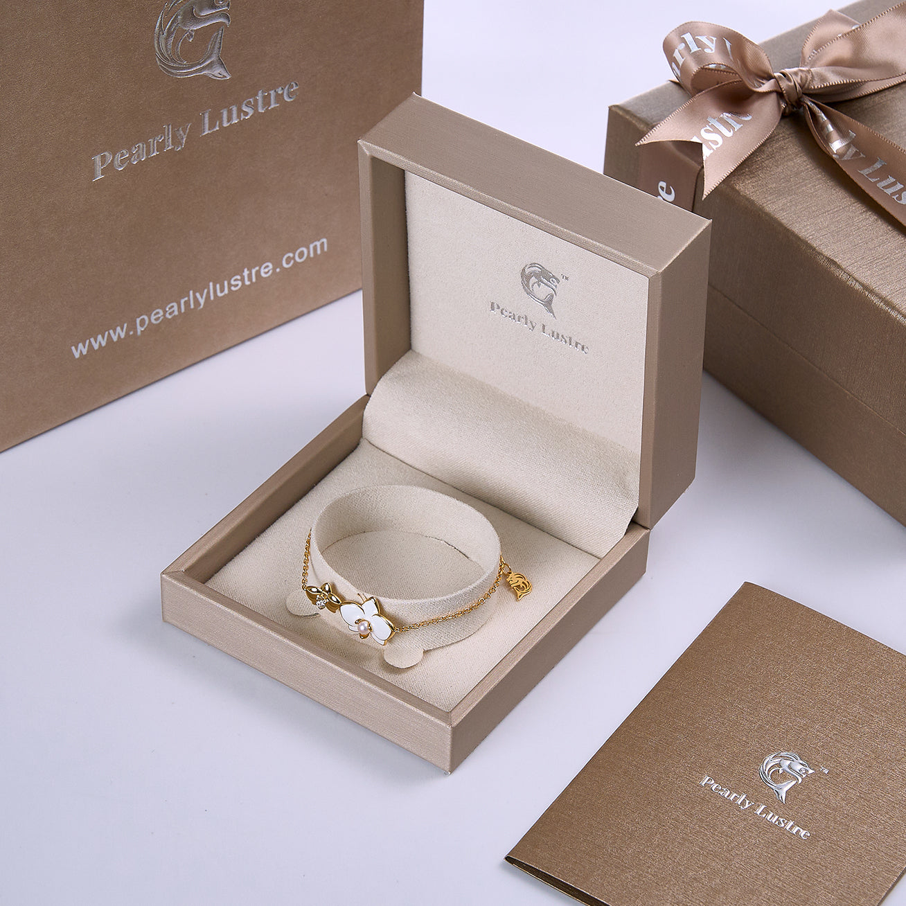 PEARLY LUSTRE | Top Grade Freshwater Pearl Bracelet WB00267 | ORCHID