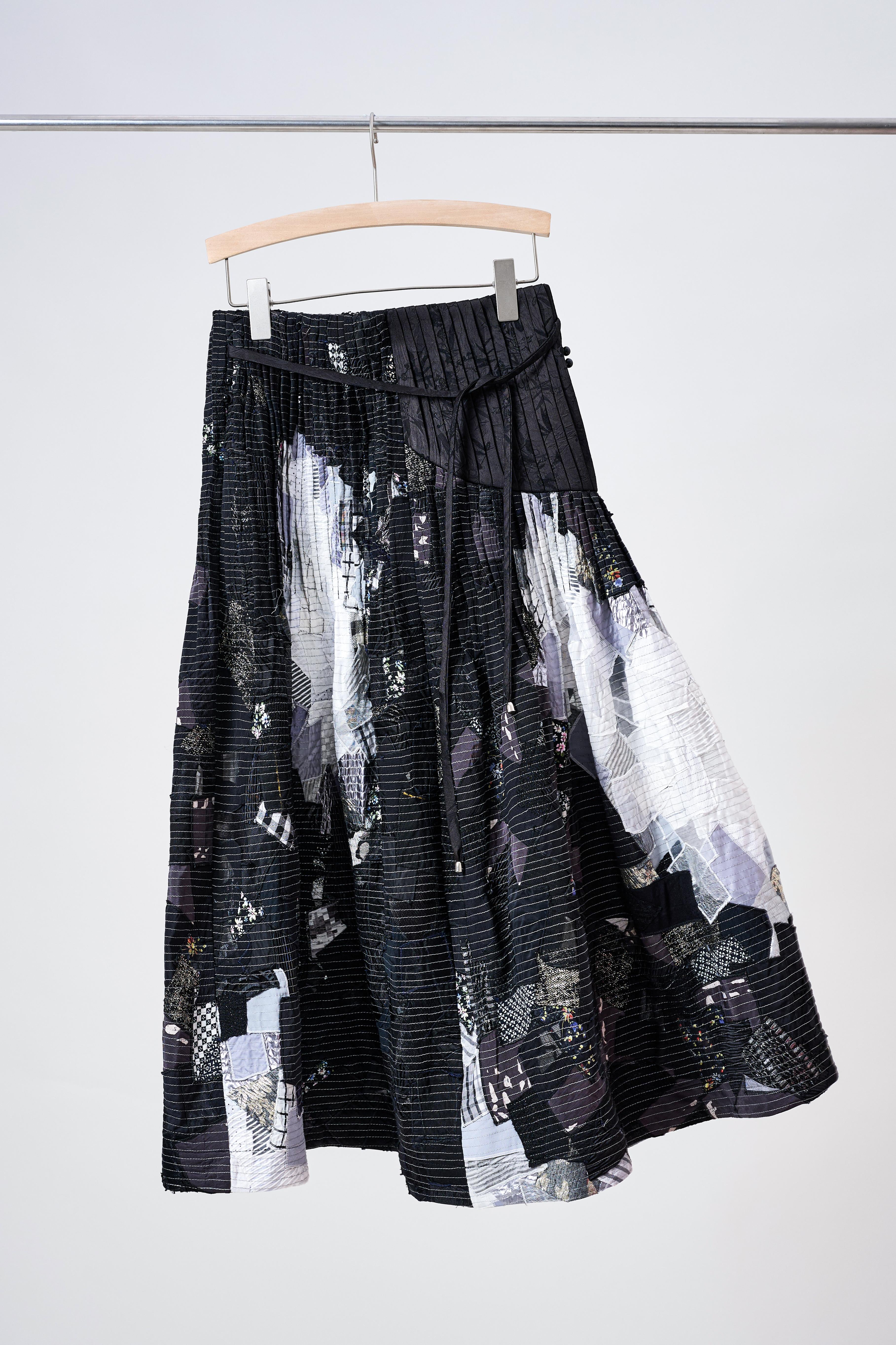 KHAAR | March Flower Midi Skirt