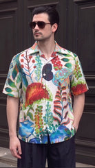 KANZI COLLECTION | Watercolor Botanical Shirt