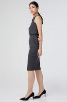 AS INTENDED | KELY Pencil Skirt in Heather Grey