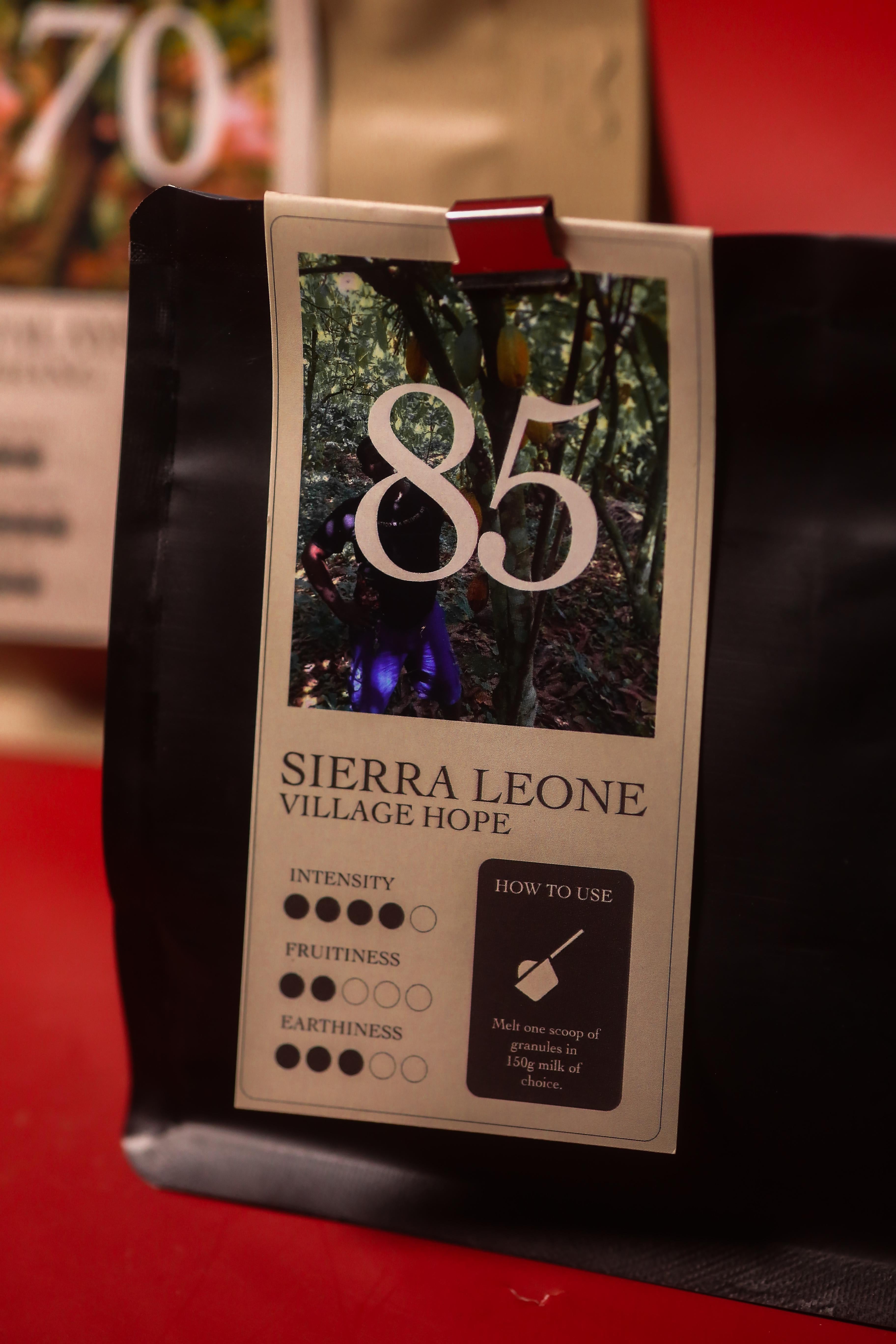 LEMUEL CHOCOLATE | Chocolate Granules: 85% Sierra Leone