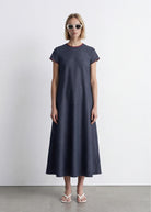 LAYERPLAN | Sena Shell-Trim A-Line Dress