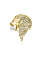 PEARLY LUSTRE | Top Grade Freshwater Pearl Brooch WC00108 | MERLION
