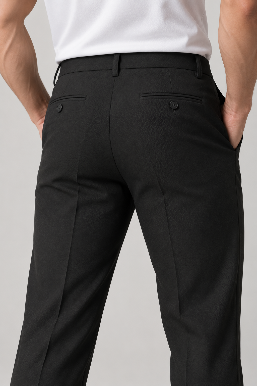 WRLD | Magnetism Trousers | BLACK