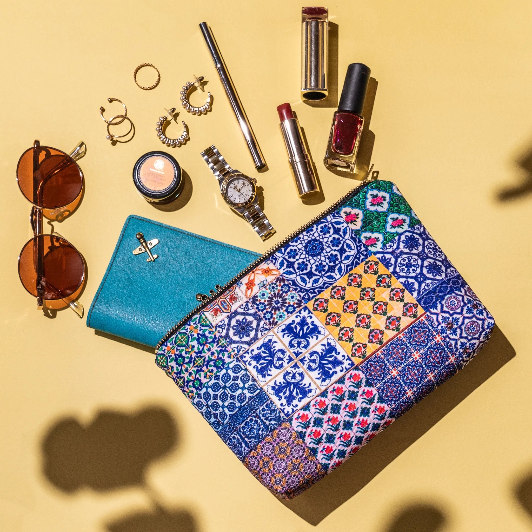 PHOTO PHACTORY | Chinatown Travel Pouch | Royal Blue
