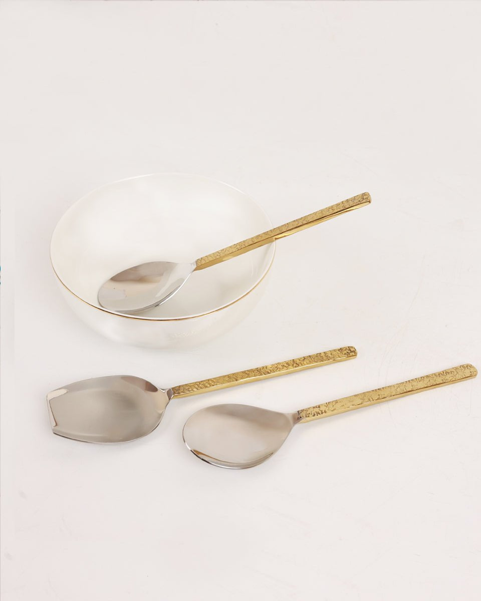 TABLE MANNERS | Fine Frost Serving Set - Set of 6