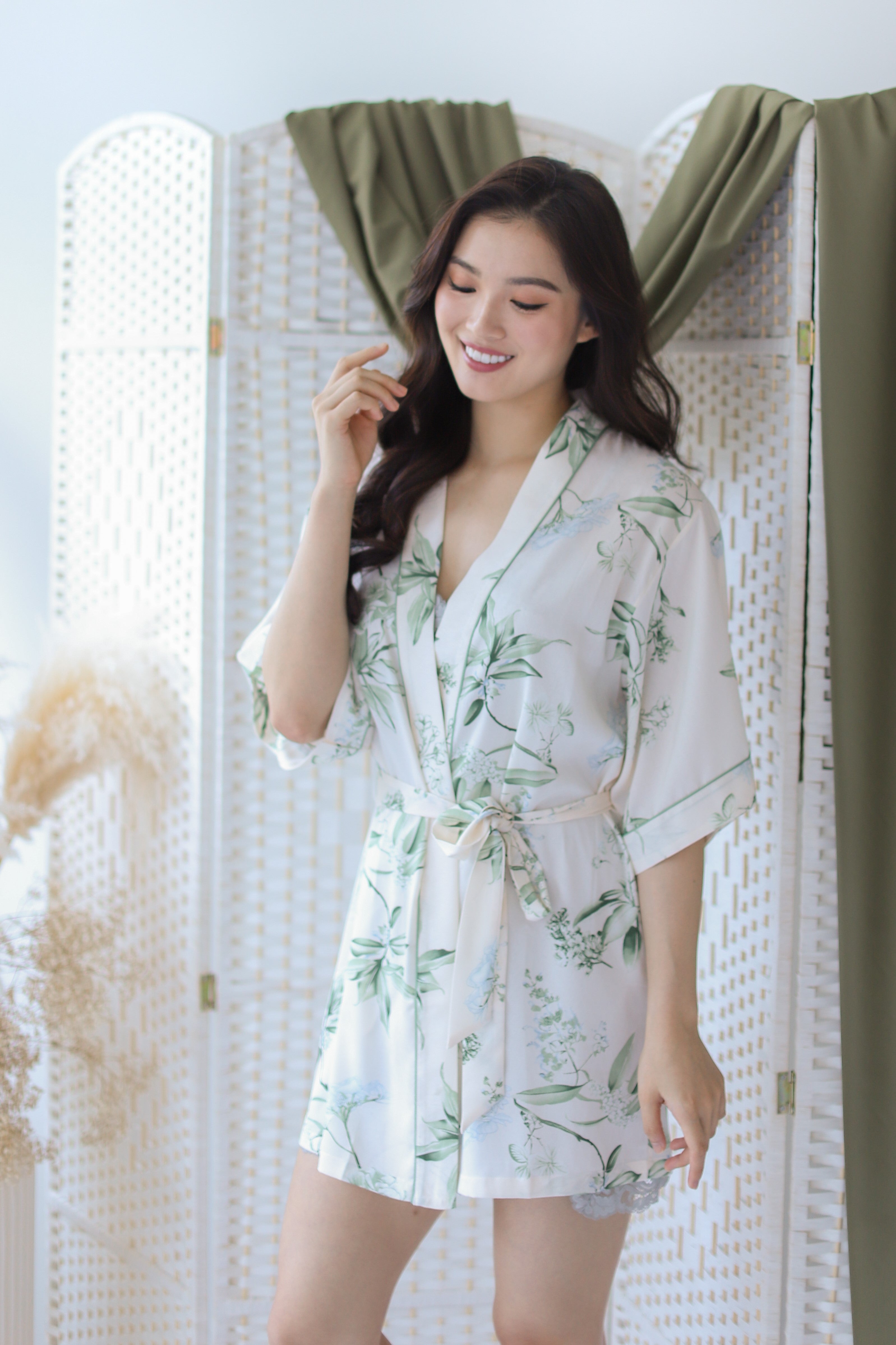 BELLS & BIRDS | Botanico Floral Robe