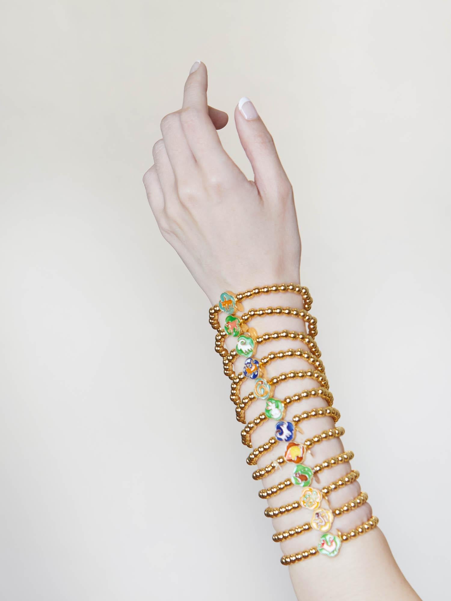 MARILYN TAN JEWELLERY | Lucky Zodiac Gold Charm Bracelet