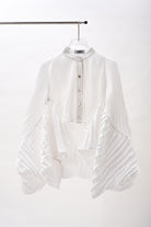 KHAAR | Pleated Crop Top