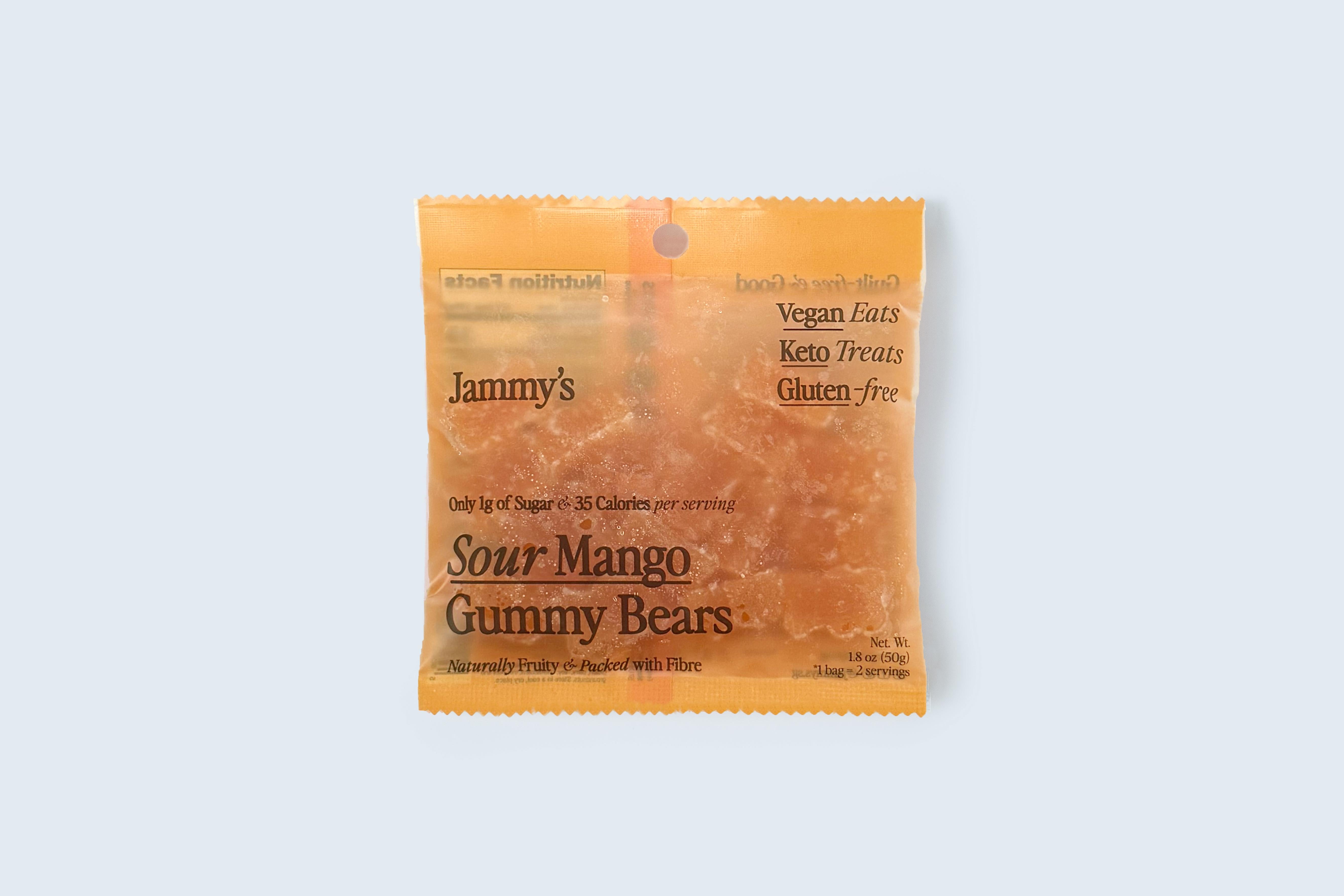 JAMMY’S | Sour Mango Gummy Bears