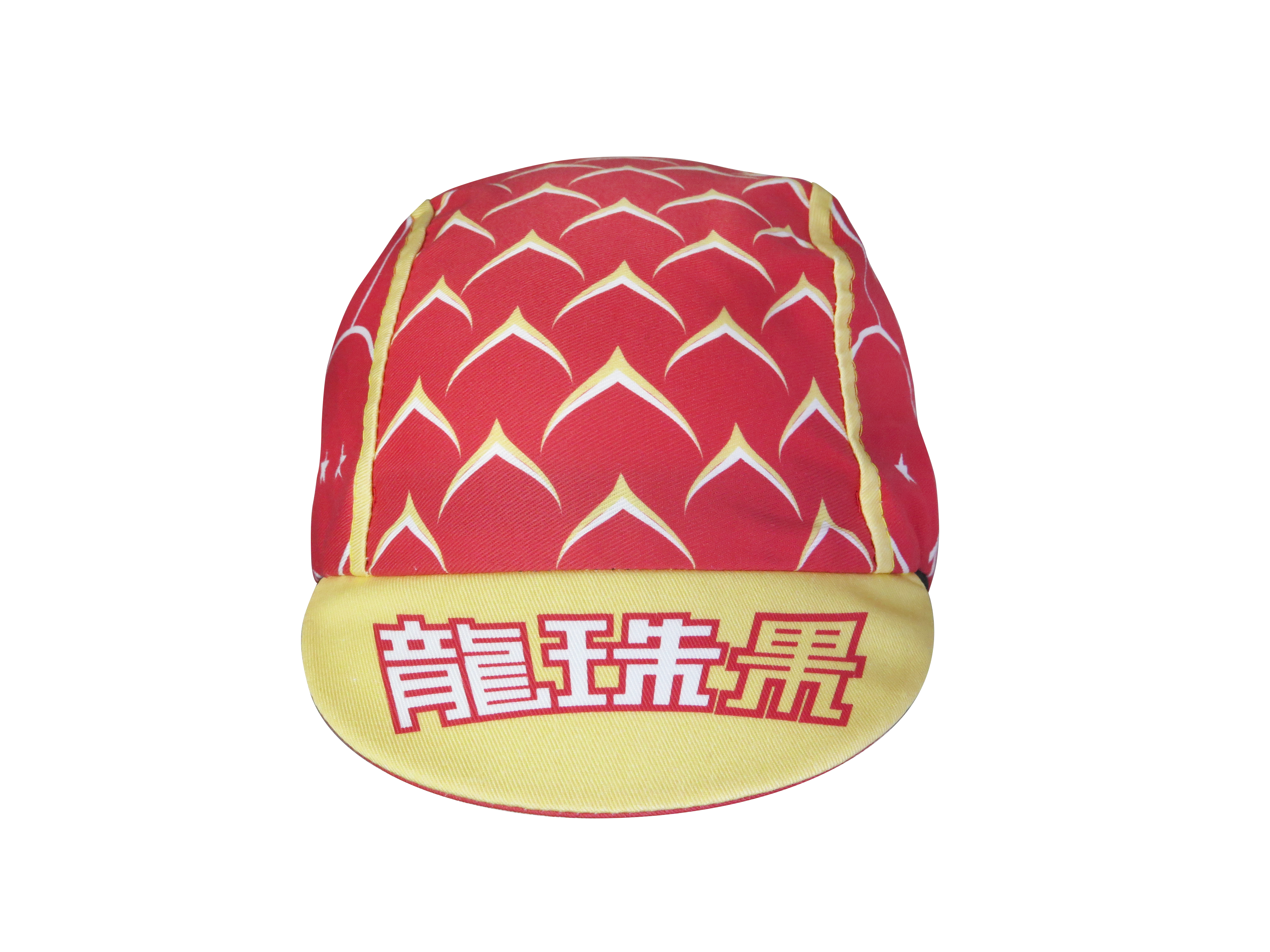A DESIGN BY TAKACHYA | Cycling Cap - DragonfruitZ Auspicious Red