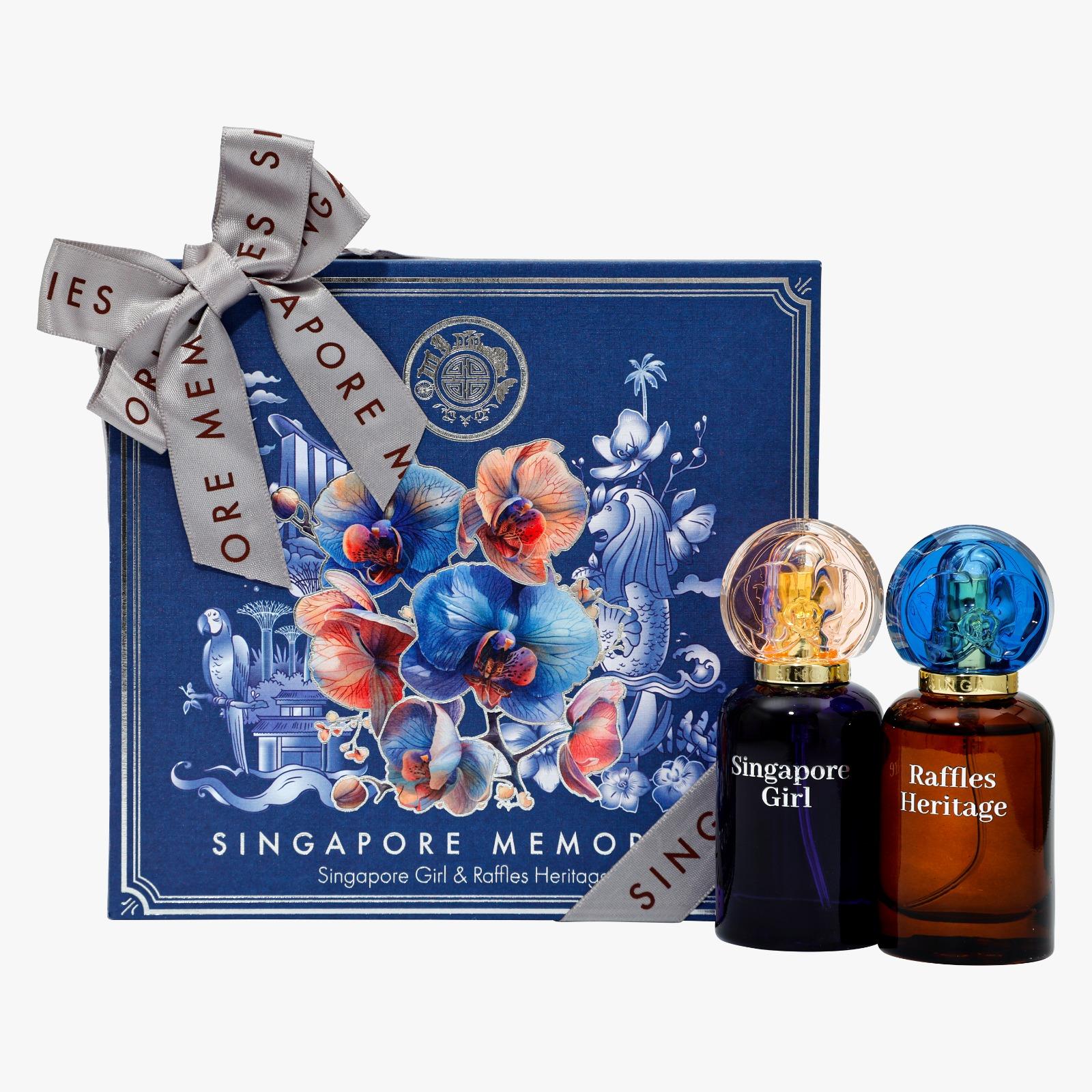 SINGAPORE MEMORIES | Singapore Girl + Raffles Heritage (20ml each)