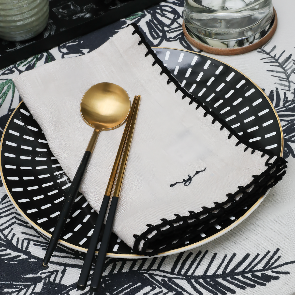 MEJA | The Vintage Napkin - Marshmallow (Set of 2)