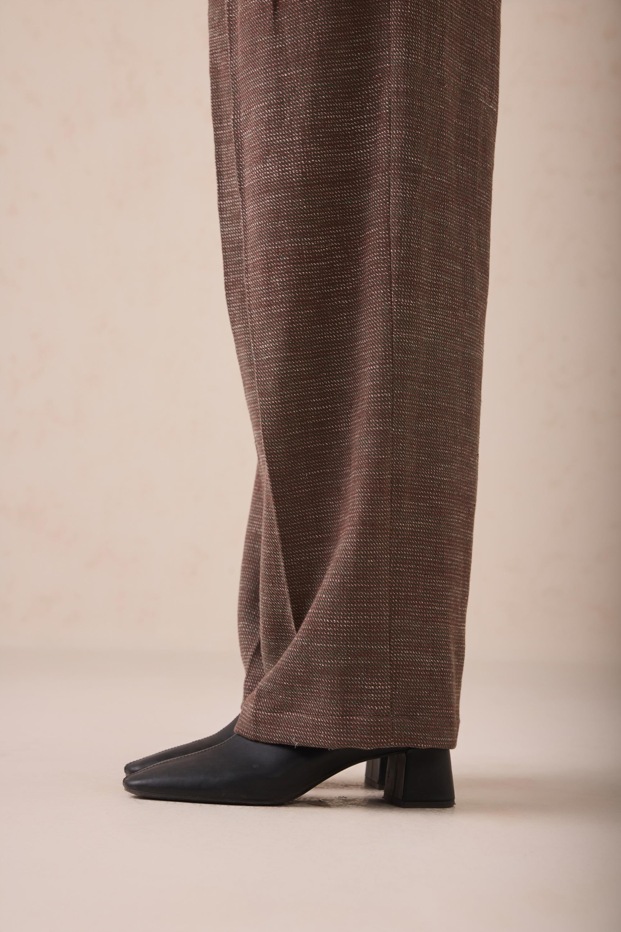 SUI | The Hazel Sun Handspun Handwoven Organic Cotton Trousers