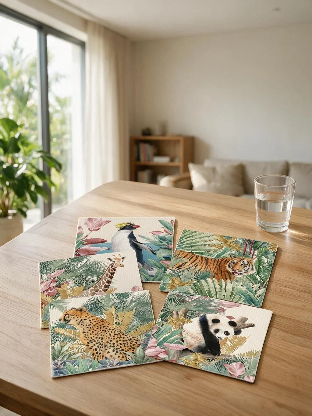 MANDAI WILDLIFE GROUP | MANDAI x SINGLAPA | Living Tapestry Coasters
