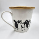 THE ANIMAL PROJECT | Wide Tapered Mug With Bamboo Lid