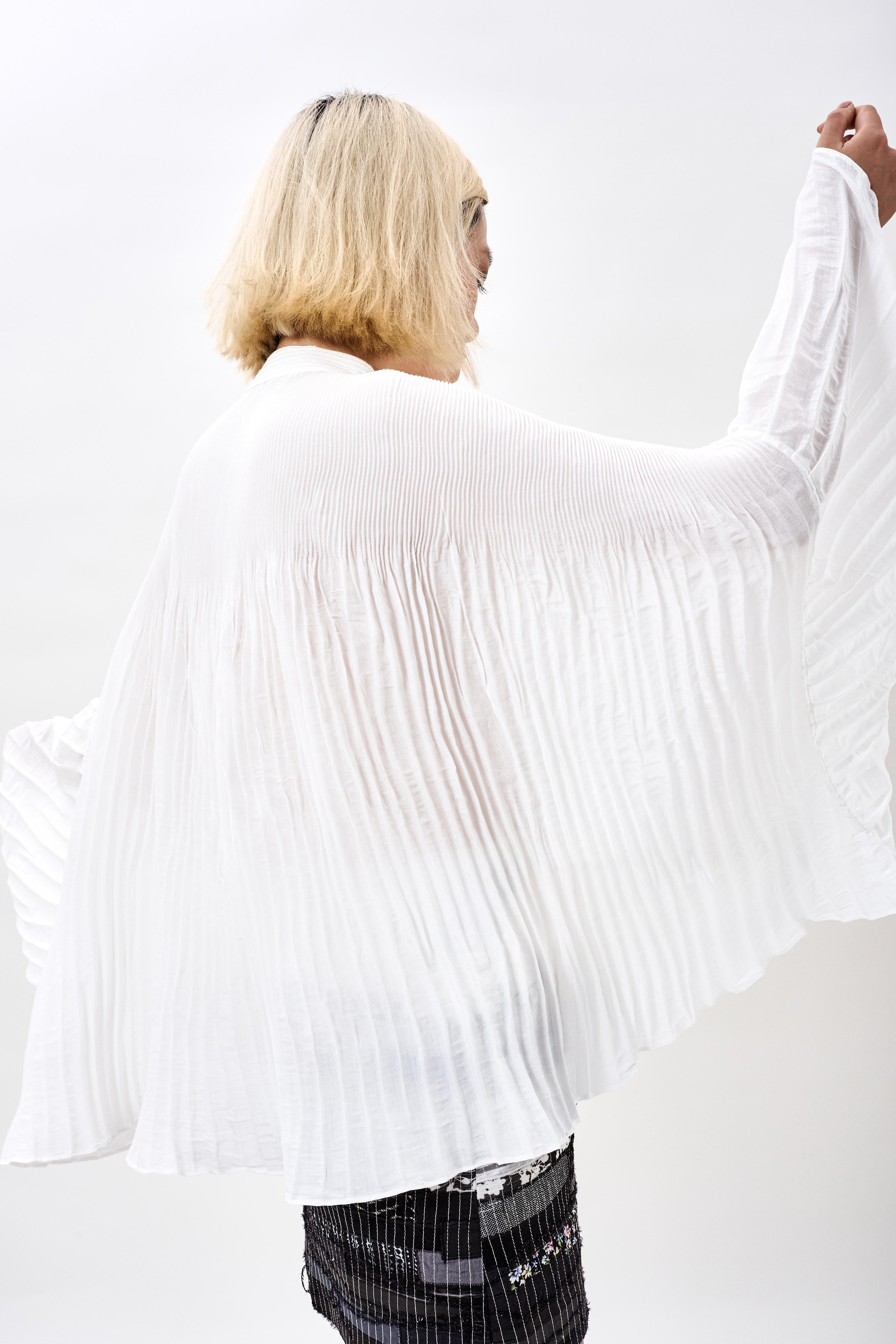 KHAAR | Pleated Crop Top