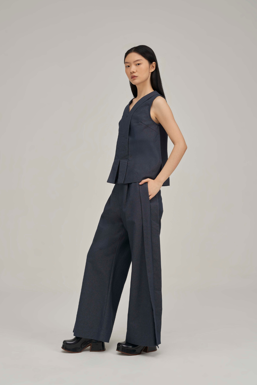 SABRINAGOH | Mae Wide Leg Pants