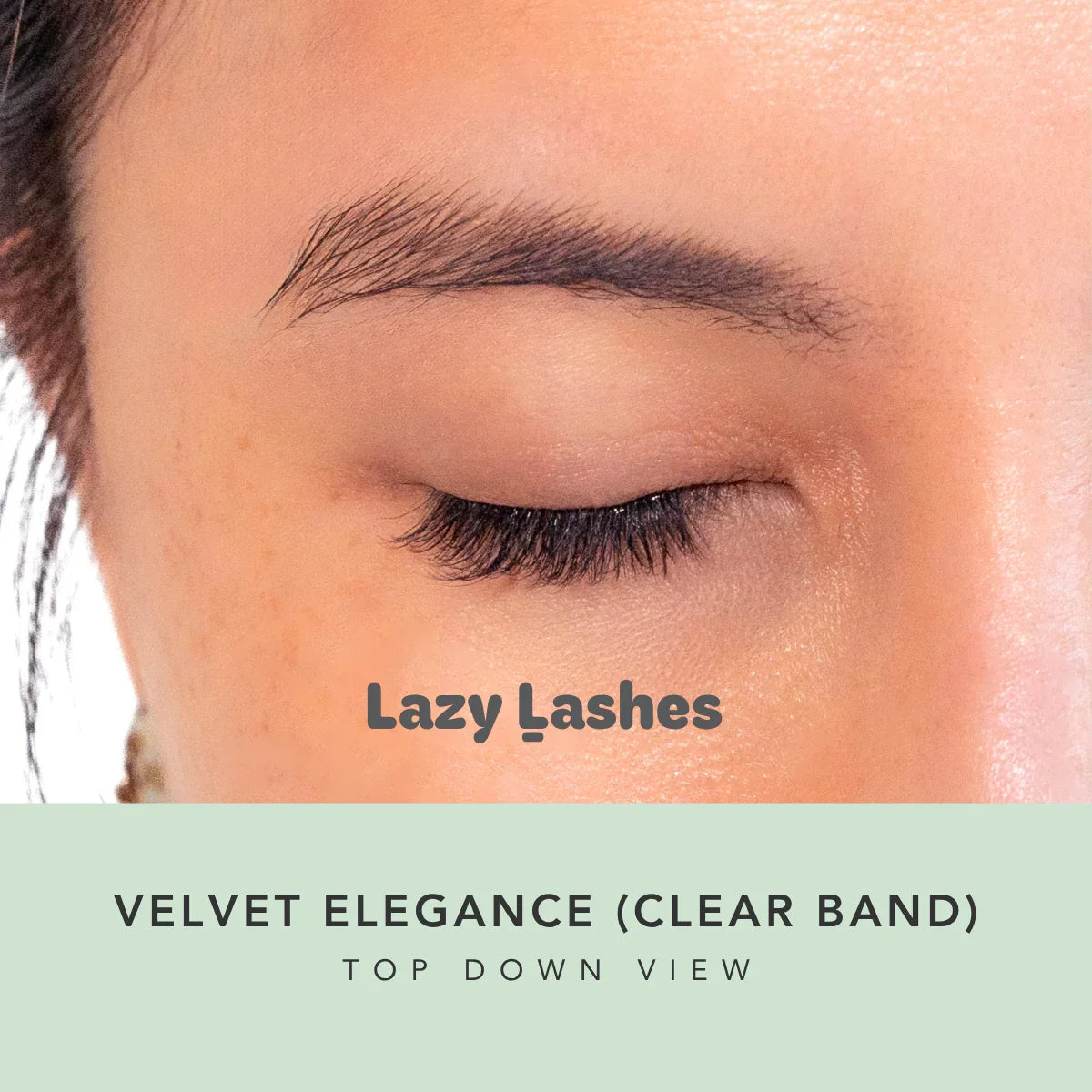 NODSPARK | Clear Band Everyday Velvet Elegant Lazy Lashes