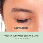 NODSPARK | Clear Band Everyday Velvet Elegant Lazy Lashes