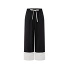 LAYERPLAN | Zerin Contrast Linen Drawstring Pants