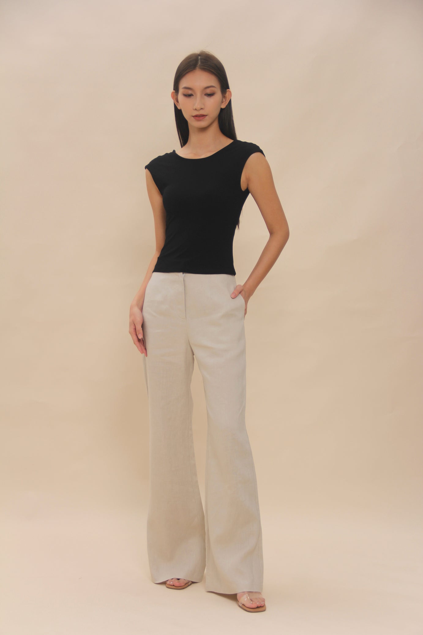 EMVY | Kate Padded Top - Black