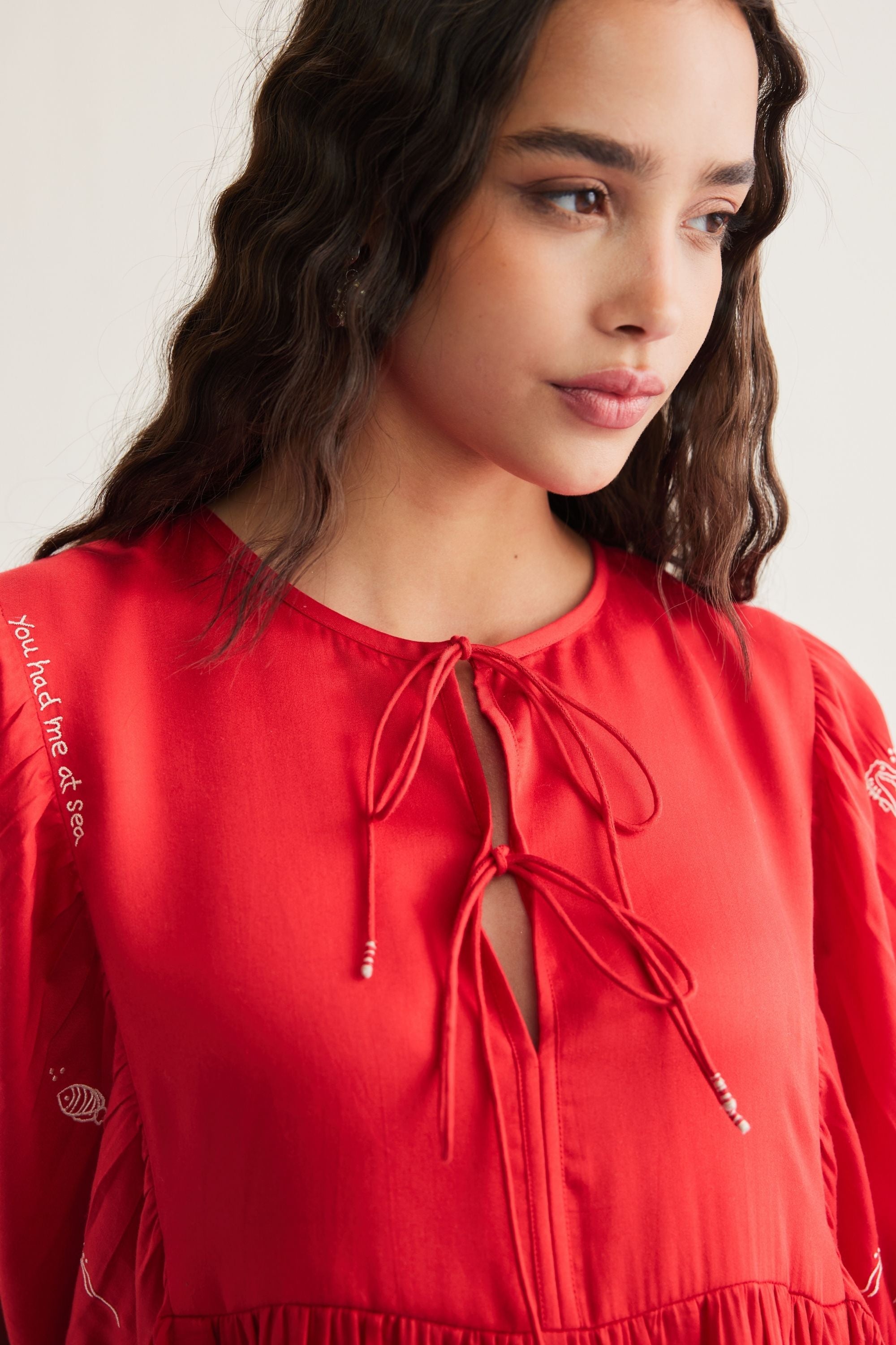 SUI | Ocean Wilds Tencel Dress