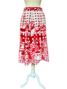 TRIOLOGIE | Kopitiam (R/W) Swing Skirt