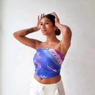 BINARY STYLE | Night At Singapore Quay 100% Premium Silk Scarf