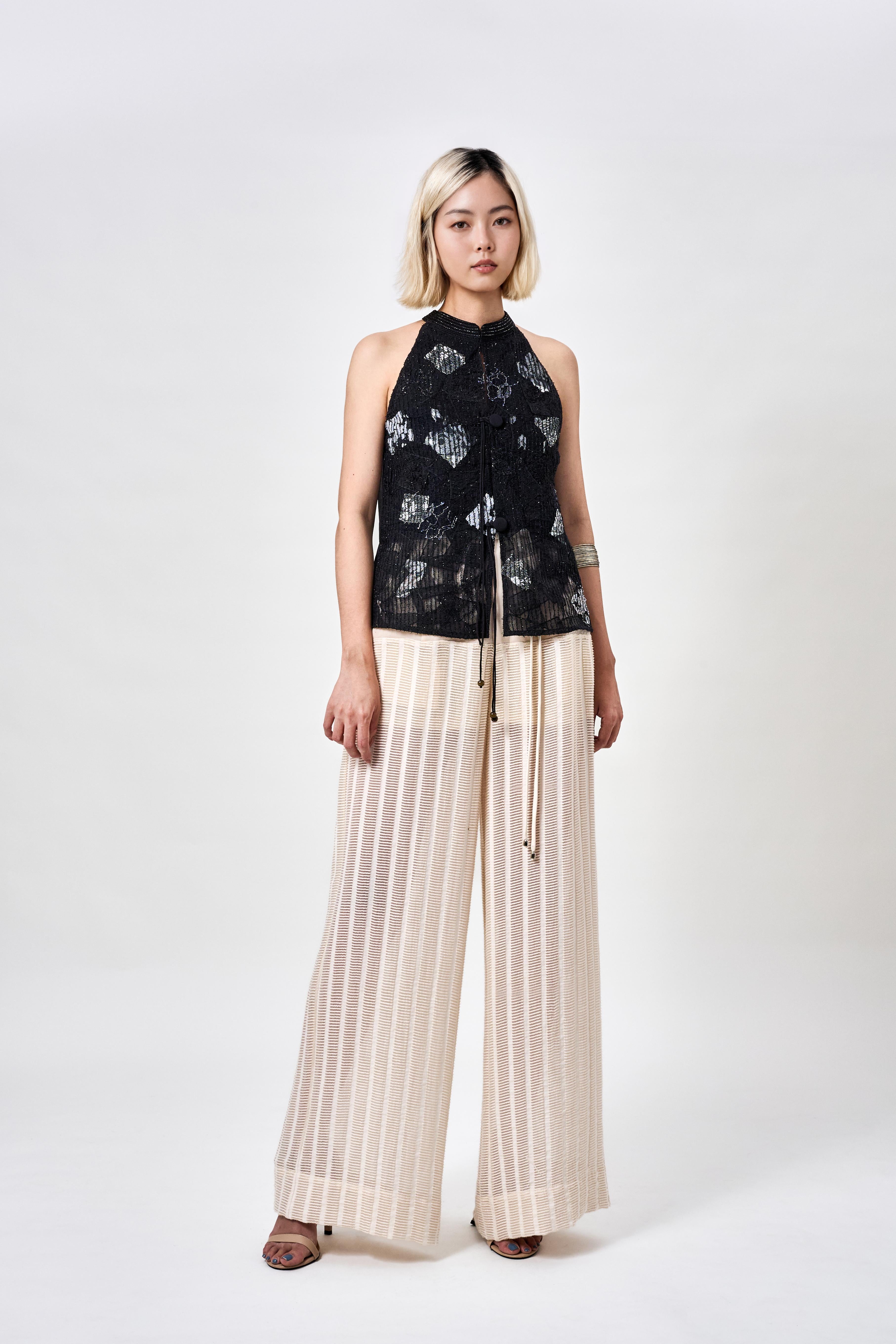 KHAAR | Handloom Halter Top