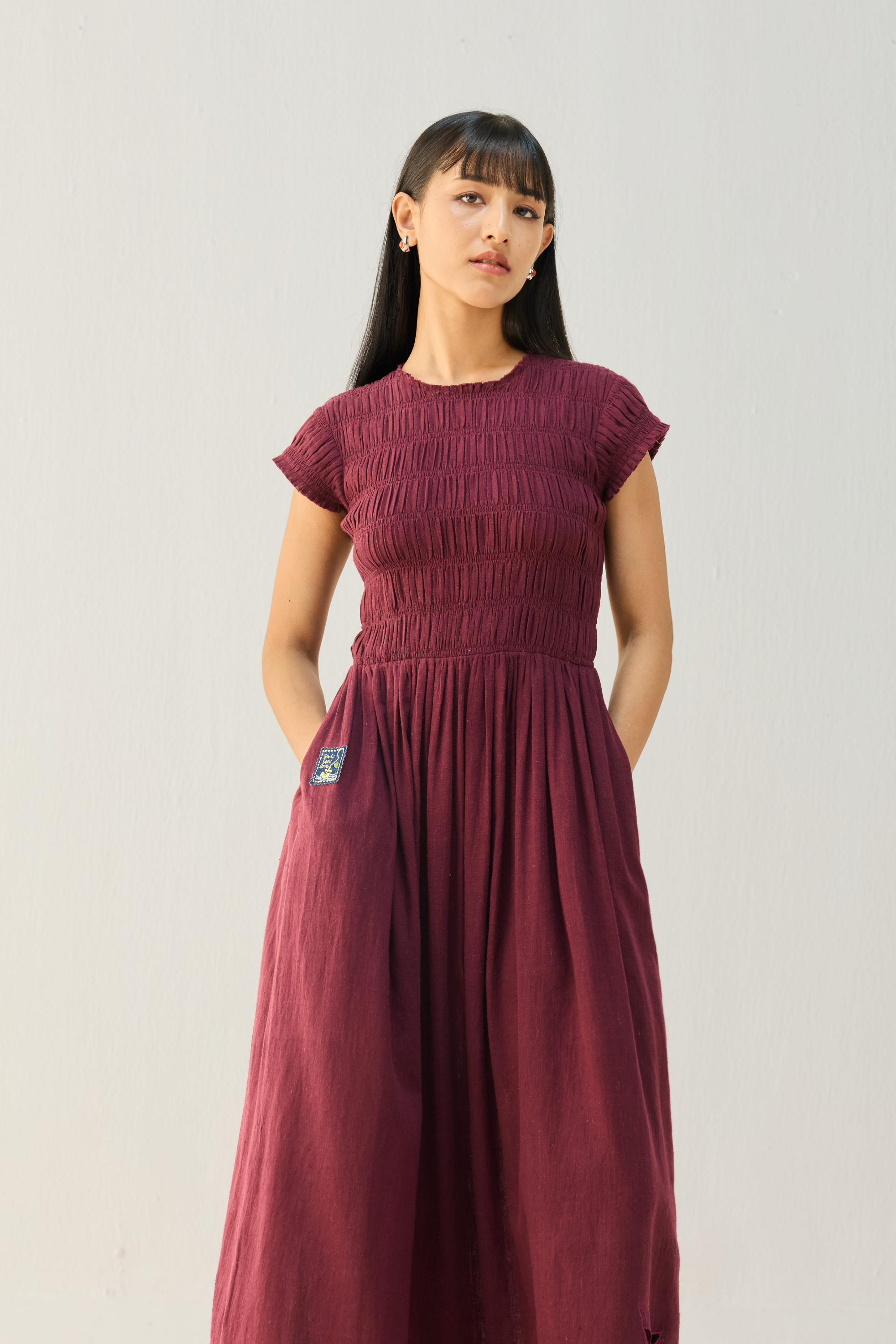 SUI | The Plum Kala Cotton Maxi Dress